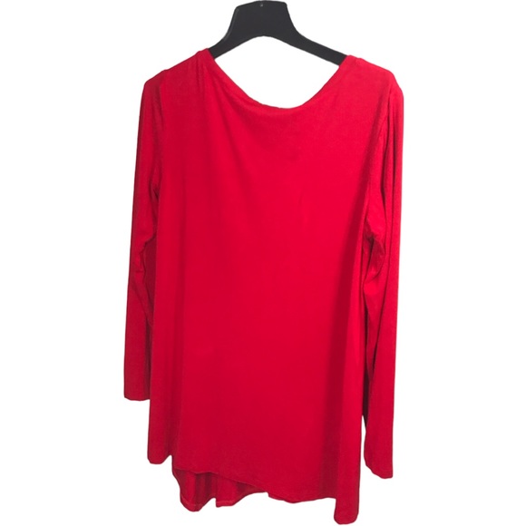 UBU Earth Red Blouse wit Two Front Pockets Size L/G. - Picture 4 of 9